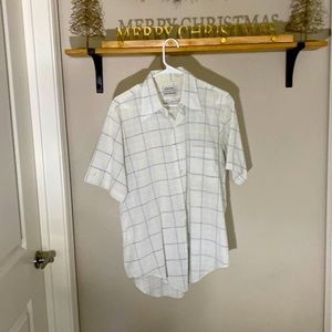 VINTAGE Arrow Belmont Club shirt sleeve button up
